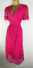 Coast Lace Cut Work V Neck