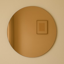 Bronze Wall Mirror Round