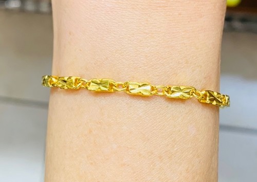 23k solid yellow gold handmade - 23k,