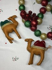 Handmade Felt Christmas Camel