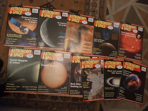 Astronomy and space magazines - and,