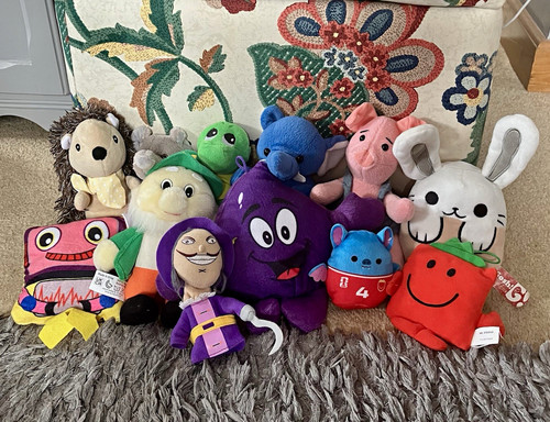 Small plush soft toys mixed - soft,