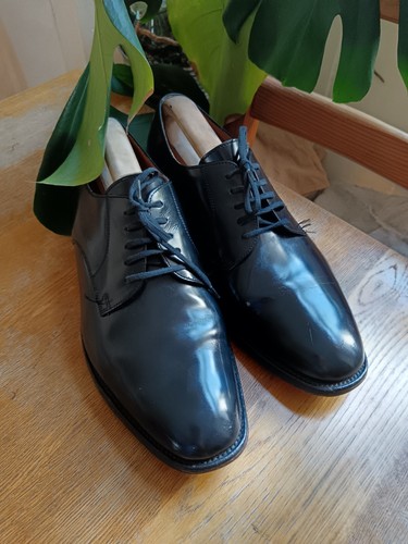 Loake 205b black - premium, derby