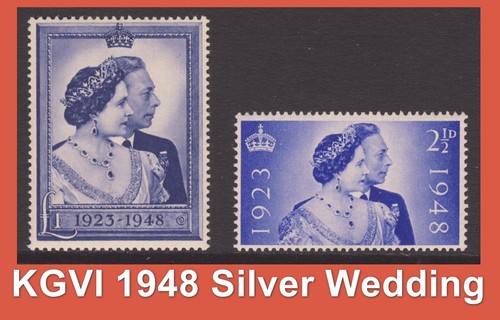 Kgvi b48b 1948 royal silver - #b48b,
