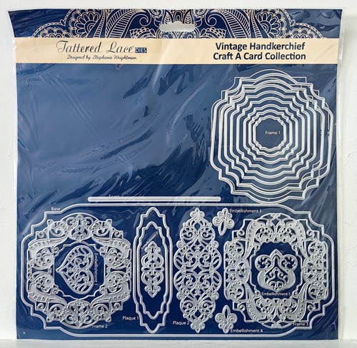 Tattered lace die set - set,