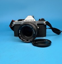 Pentax ME Super 35mm SLR Film Camera With 55mm F/1.8 - Tested & Working