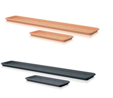 Pot Rectangle Drip Trays Indoor Outdoor Plant Saucer Plastic Tray Saucers