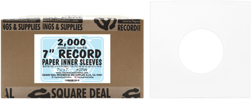 Record inner sleeves - 7",