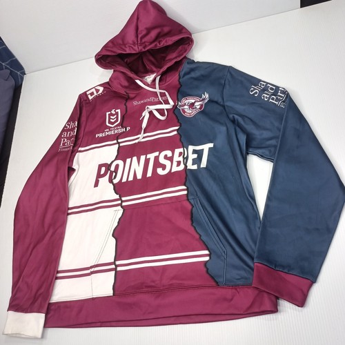 Manly sea eagles hoodie mens - eagles,