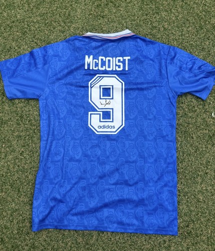 Ally mccoist signed rangers - mccoist,