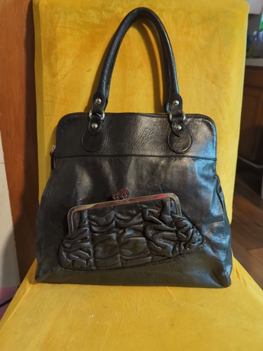 Roberta gandolfi black leather - gandolfi,