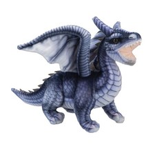 Dragon Grey Soft Toy Realistic