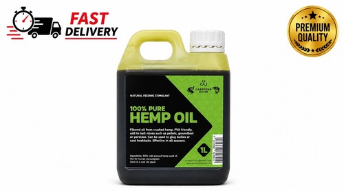 Pure hemp oil fishing bait - 1l,