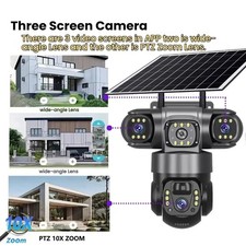 16MP 4 CAMERAS Solar 4G PTZ