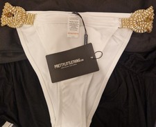 Prettylittlething white bikini - white,