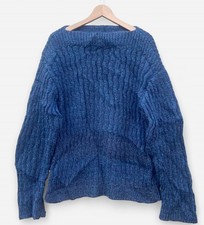 Unbranded Blue Cable Knit