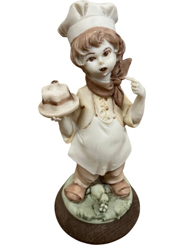 Charming chef figurine vintage - chef,