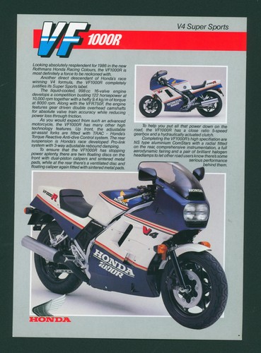 Honda vf1000r sales - honda,