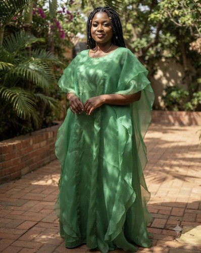 Leaf green uk12 kaftan - leaf, uk12-16