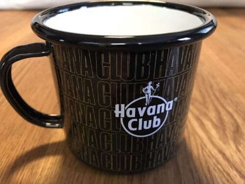 Havana club rum enamel - havana, mug
