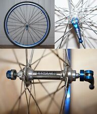 700C HOPE TITANIUM HUB & BLUE ANODIZED Q/R SKEWER PIANNI 700C ROAD BIKE WHEEL