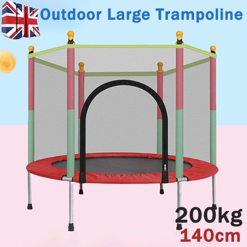 5ft kid trampoline with safety - kid,