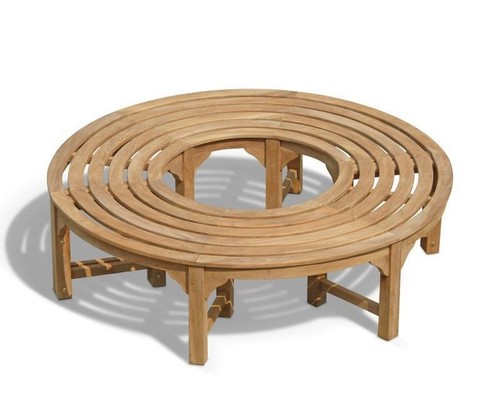 Teak tree seat - tree,