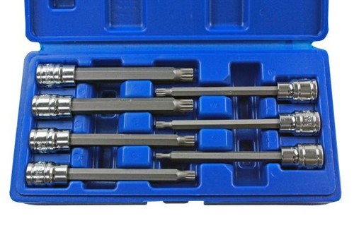 Spline bit socket set - socket,