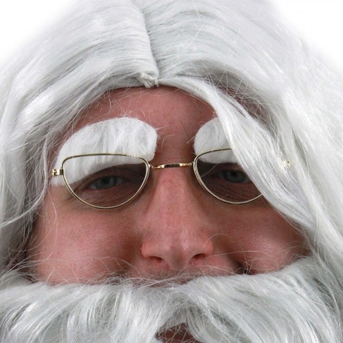 Santa half moon glasses - santa,