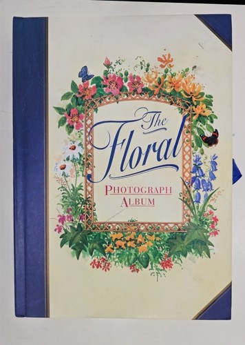 Floral photograph album - floral,