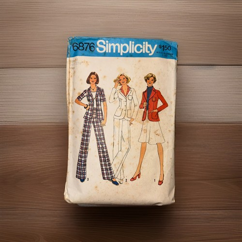 1975 simplicity 6876 ladies - simplicity,
