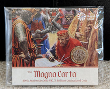 2015 Royal Mint Magna Carta BU £2 Two Pound Coin Pack Uncirculated