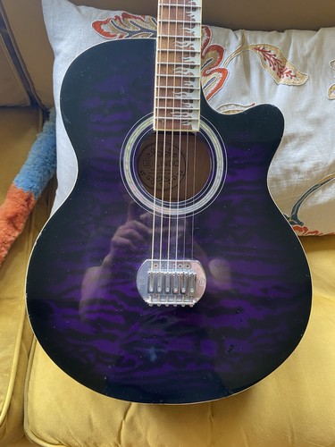 Lindo acoustic guitar with - acoustic,