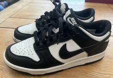 Genuine NIKE Low Panda Dunks, Size 6 UK, in Good Used Condition