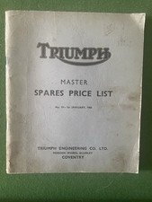 Triumph Pre Unit and Unit