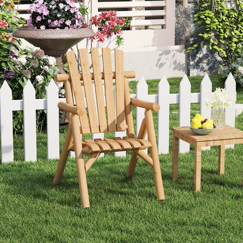 Solid wood outdoor - outdoor, armchair