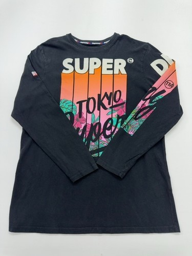 Superdry boys black graphic - superdry,