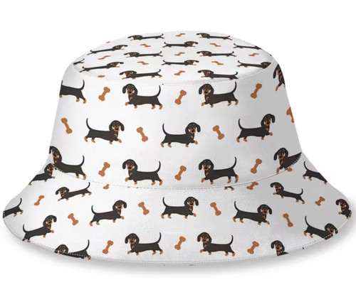 New one size white dachshund - new,