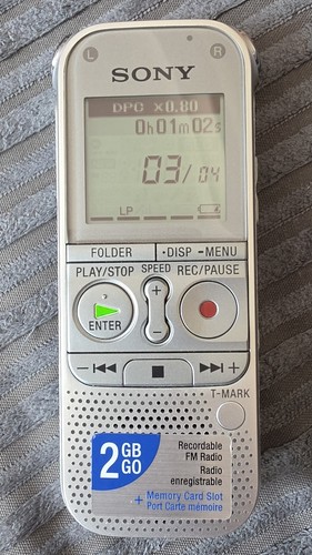 Sony icd ax412f voice - sony, icd-ax412f