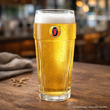 Fosters Pint Glass The Amber