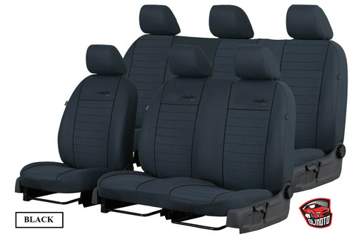 Tailored fabric seat covers - fabric,