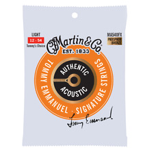 Martin MA540FX 12-54 Light Tommys Flexible Core Acoustic Guitar Strings 1-3 Pack