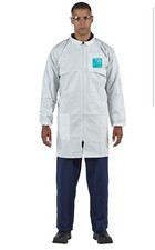 Alphatec 2000 Unisex Lab Coat Laboratory Workwear Overall Pack Of 10 Size XL