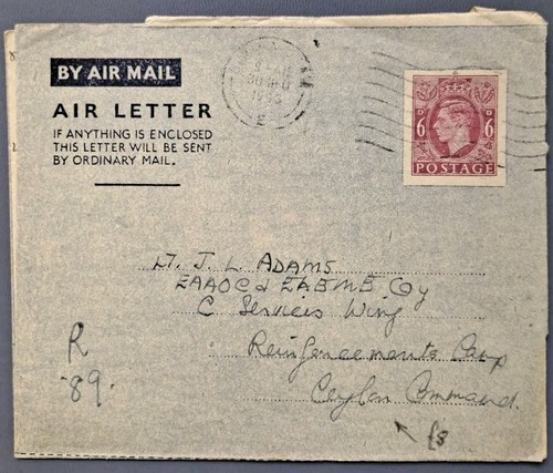 Ww2 birmingham air letter - ww2,