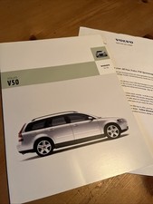 Volvo V50 Sports Wagon Brochure 2004 UK Issue lovely Condition