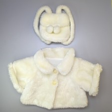 Bear factory white faux - faux, fur