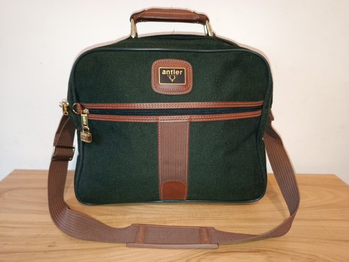 Vintage antler travel bag - travel,