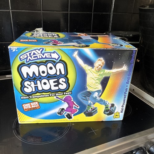 Moon shoes mini trampolines - moon,