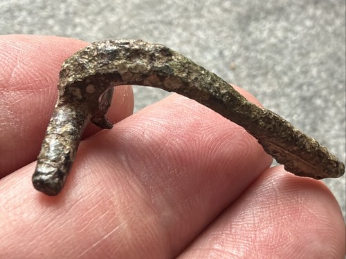 Celtic bronze tene brooch - celtic,