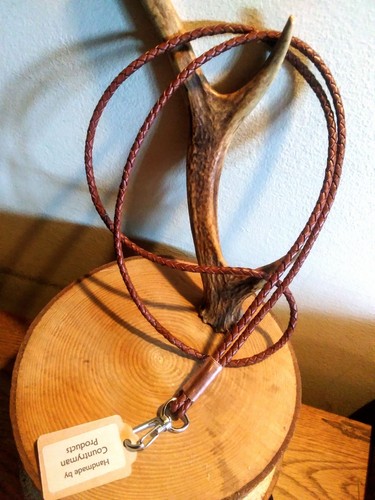 Handmade plaited leather - plaited,